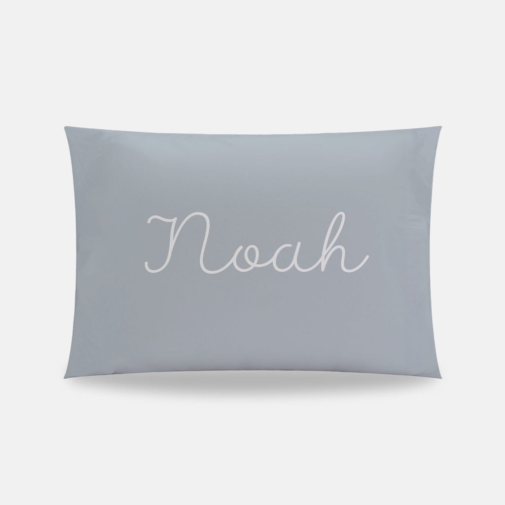 Personalized Solid Toddler Pillowcase | Whispering Meadow Collection